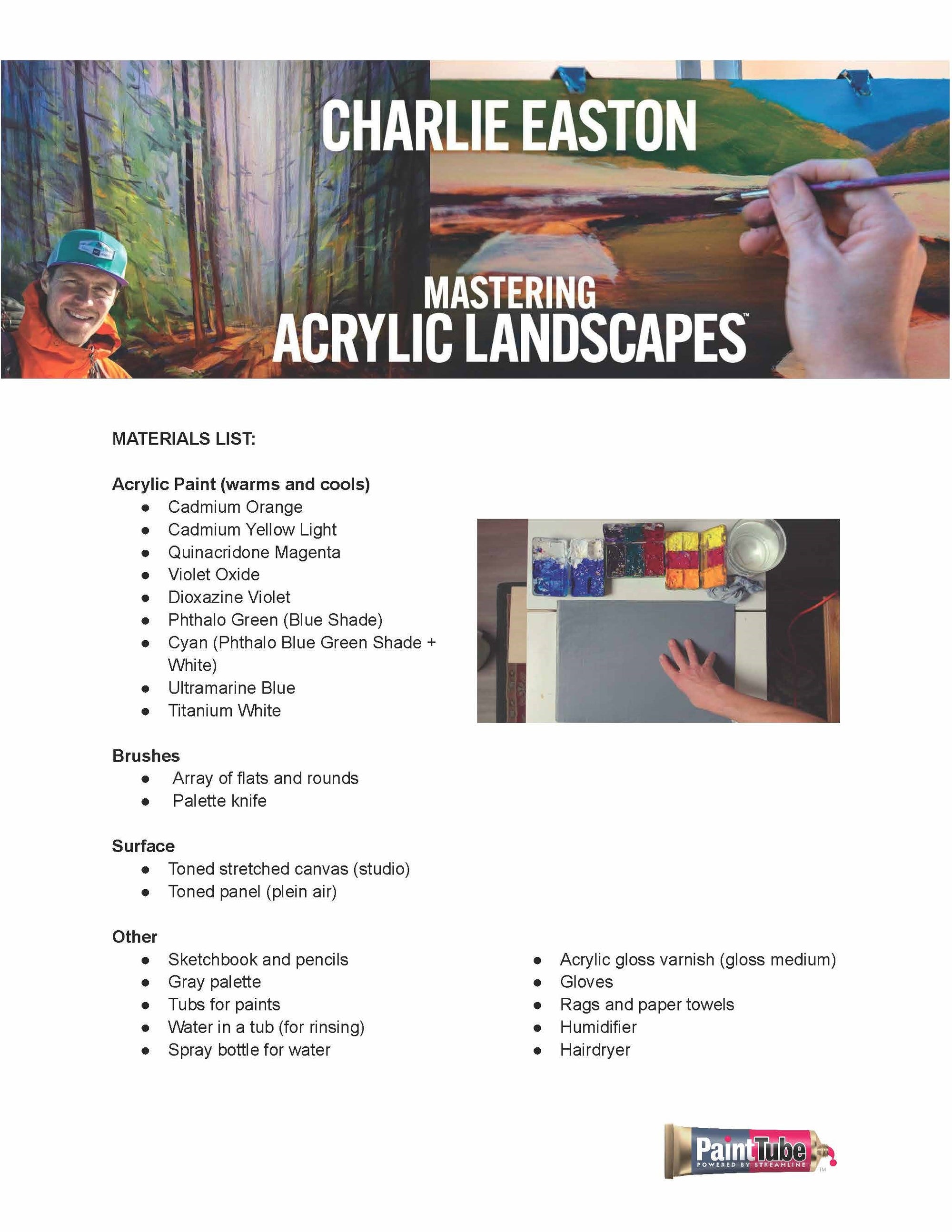 Charlie Easton: Mastering Acrylic Landscapes