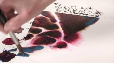 Linda Kemp: Negative Painting Techniques - Watercolor