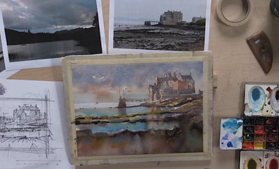 Iain Stewart: From Photos to Fantastic - Painting Watercolor Seascapes