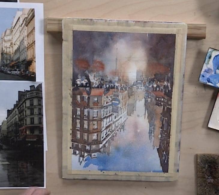 Iain Stewart: From Photos to Fantastic - Painting Watercolor Cityscapes