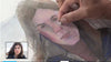 Mario A. Robinson: Portrait Painting: Pastel & Watercolor on Paper