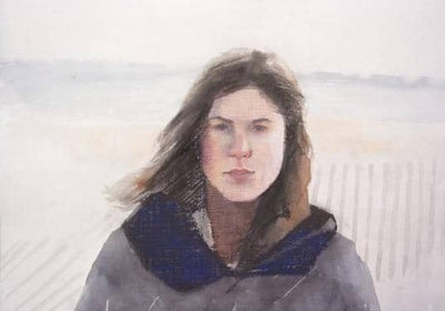 Mario A. Robinson: Portrait Painting: Pastel & Watercolor on Paper