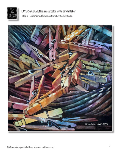 Linda Baker: Layers of Design in Watercolor