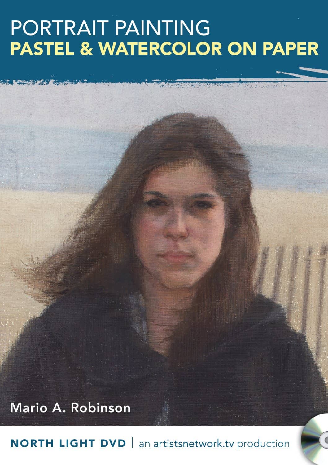 Mario A. Robinson: Portrait Painting: Pastel & Watercolor on Paper