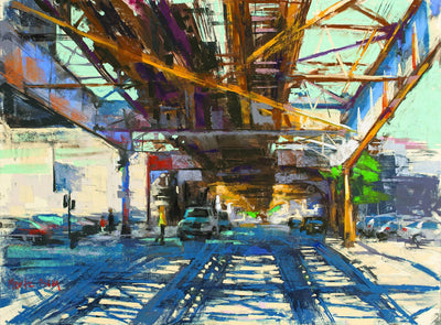 Nancie King Mertz: Urban Pastel Painting